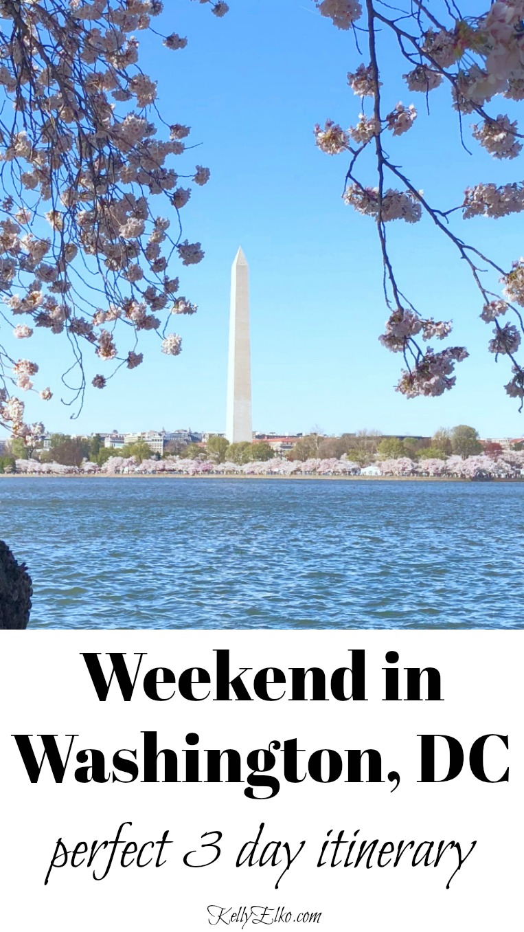 Weekend in Washington DC kellyelko.com #travel #travelblogger #washingtondc #dc #vacation #familytravel #getaway #escape 