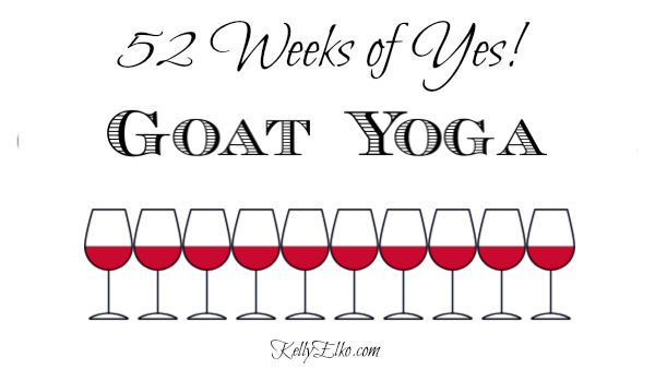 Goat Yoga review kellyelko.com 