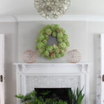 DIY Limelight Hydrangea Wreath kellyelko.com #hydrangeas #wreaths #diyideas #diywreaths #gardening #gardeners #crafts #fallmantel #falldecor #fallcrafts