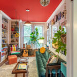 Home Ec Interior Design Eclectic Home Tour kellyelko.com #hometour #hometours #interiordesign #colorfuldecor #eclecticdecor #vintagedecor #bohodecor