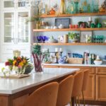 Eclectic Home Tour Casa Watkins Living kellyelko.com #kitchen #kitchendecor #hometour #housetour #vintagedecor #openshelves #eclecticdecor