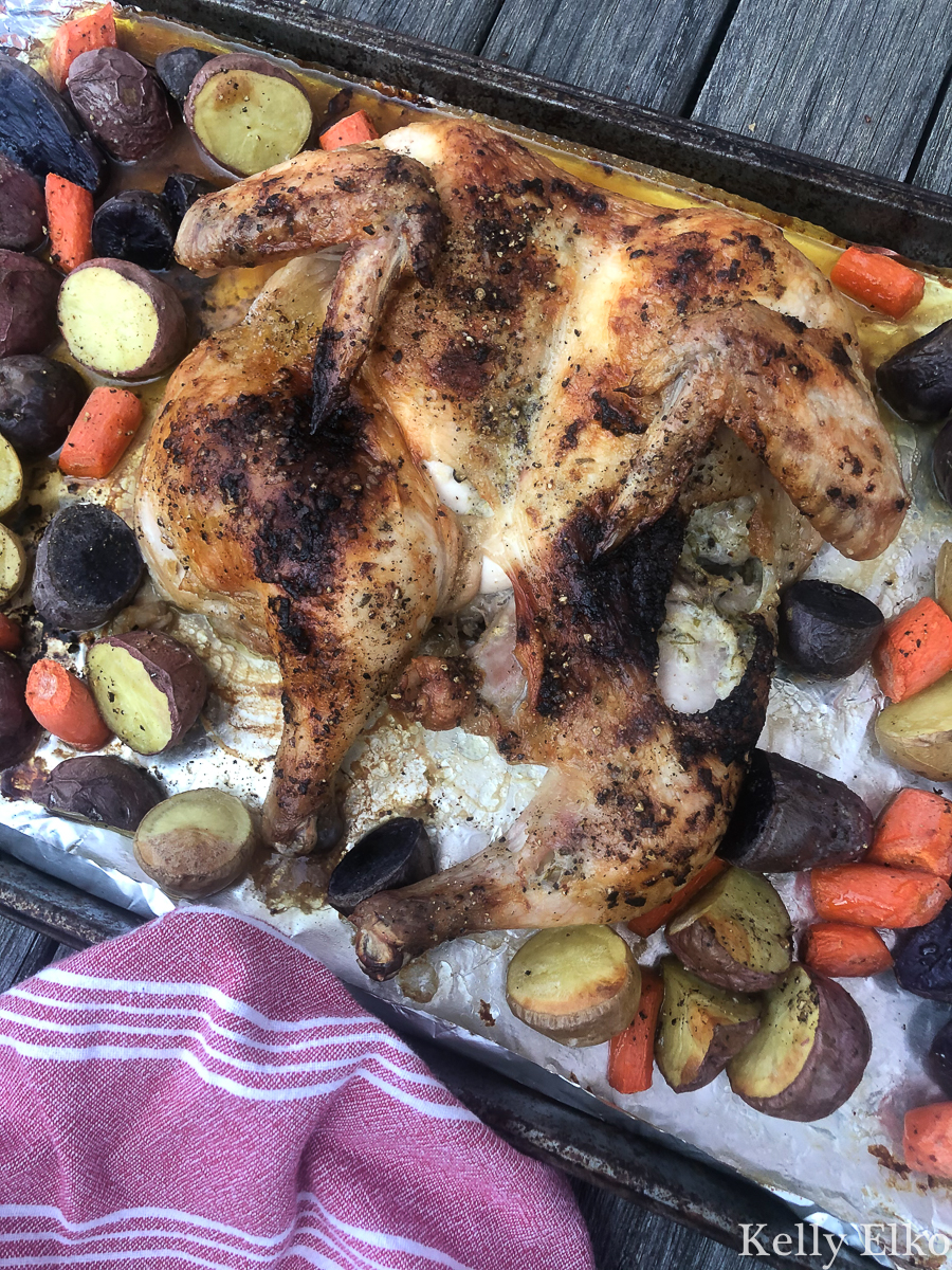 Spatchcock Chicken – My Favorite Way to Roast a Chicken!