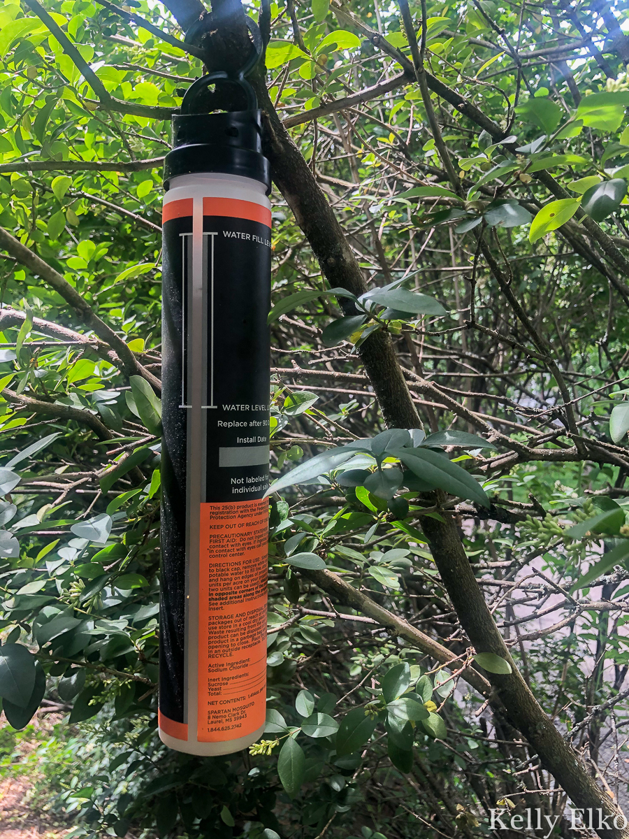 Chemical Free way to get rid of mosquitoes! This stuff really works! kellyelko.com #mosquitoes #mosquito #bugcontrol #pestcontrol #backyard #outdoors 