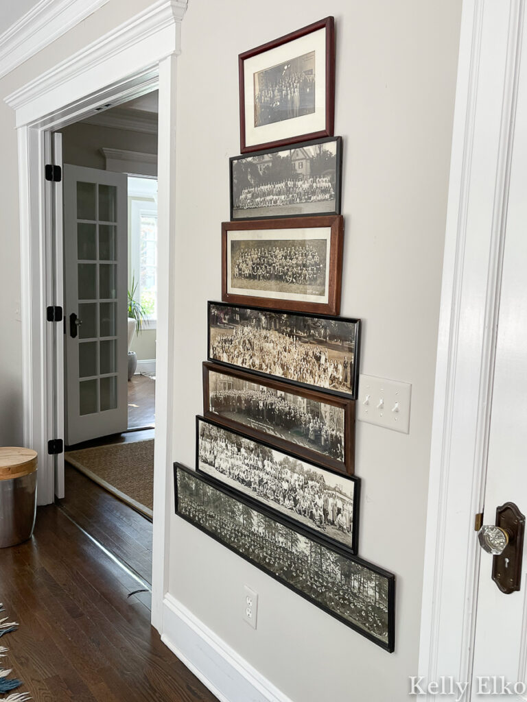 Vintage Panoramic Photo Gallery Wall kellyelko.com