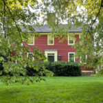 Eclectic Home Tour of the historic William Marston House on Cape Cod kellyelko.com
