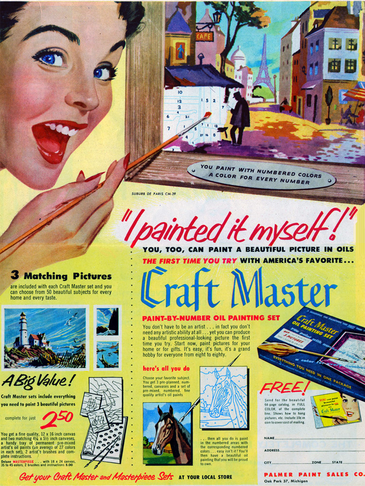 craft master paint by numbers ad kellyelko.com