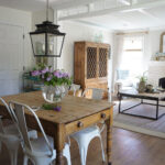 Eclectic Home Tour - Adored House kellyelko.com Tour this stunning farmhouse filled with vintage finds