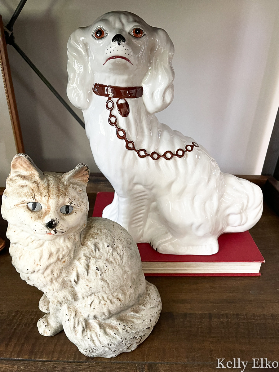 Cool vintage dog and cat doorstop kellyelko.com