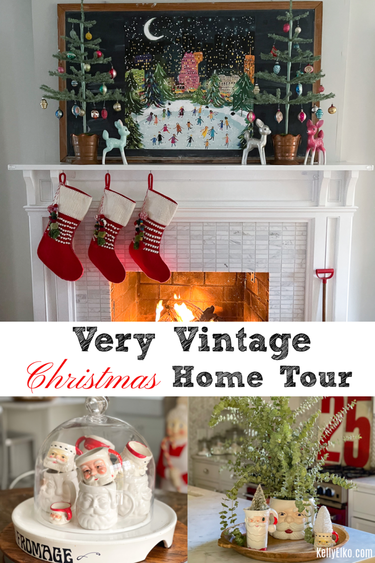 Very Vintage Christmas Home Photo & Video Tour! Kelly Elko