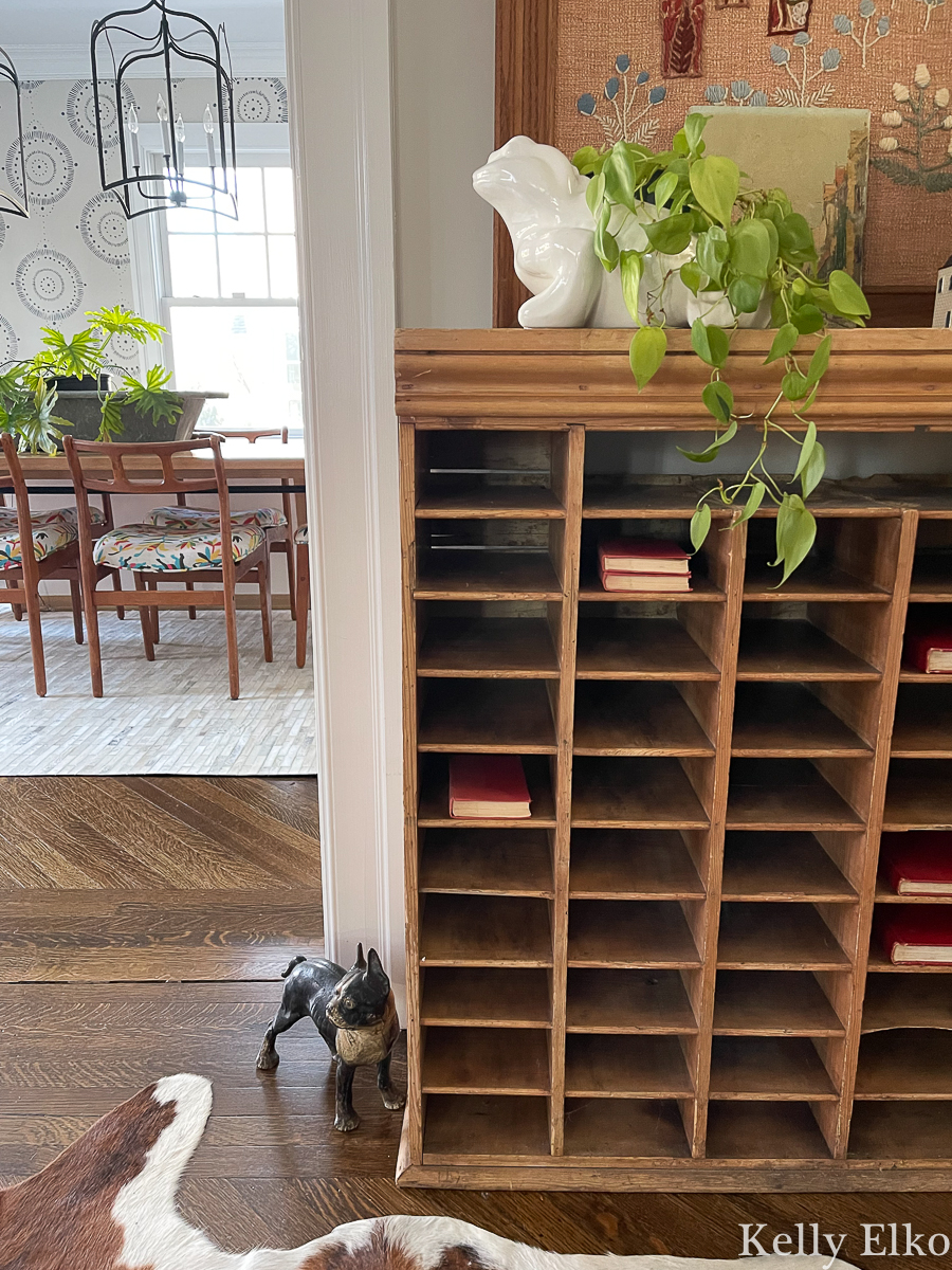 Vintage mail sorter shoe sale cubby