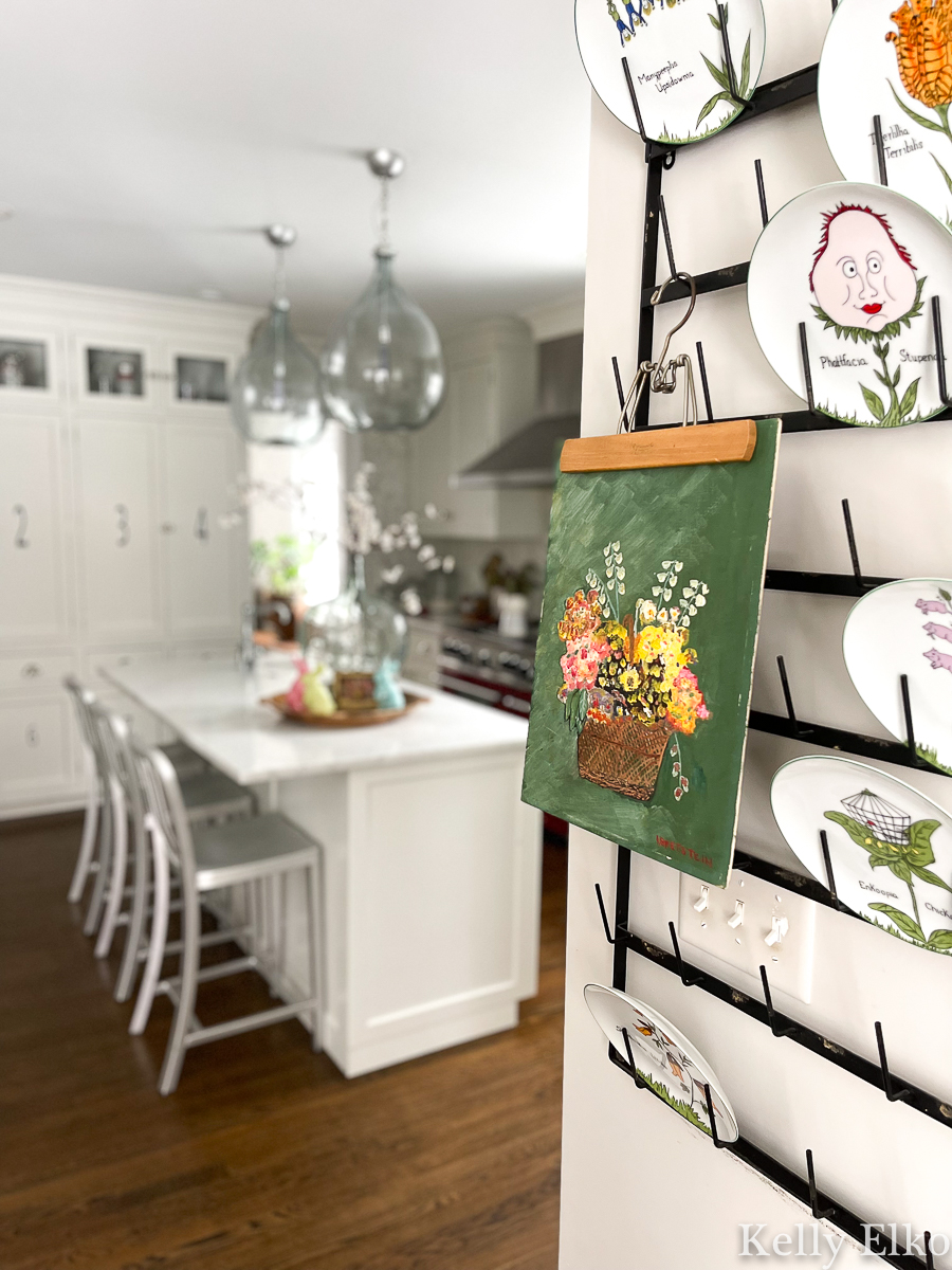 Touches of Spring Home Tour kellyelko.com