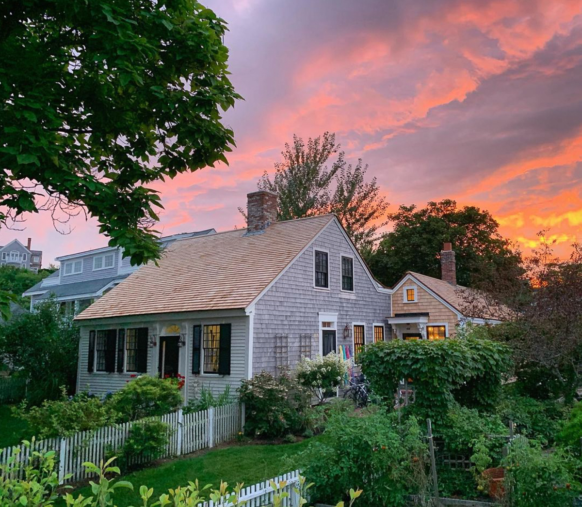 Lovely sunset in Provincetown from The Groggy Anchor 