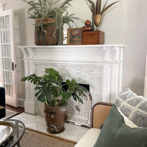 Fall Mantel Decorating Ideas kellyelko.com