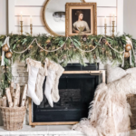 10 Stunning Christmas Mantels kellyelko.com