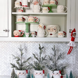 Santa mug collection