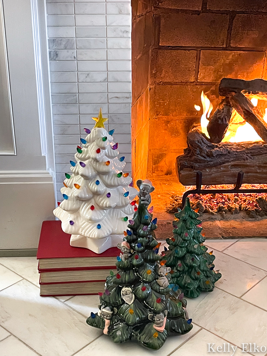 Vintage Ceramic Christmas Trees Kelly Elko