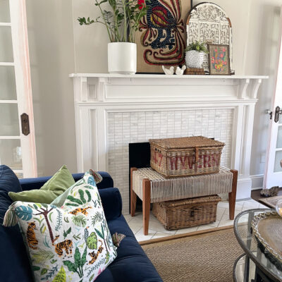 6 creative ways to decorate a spring mantel kellyelko.com