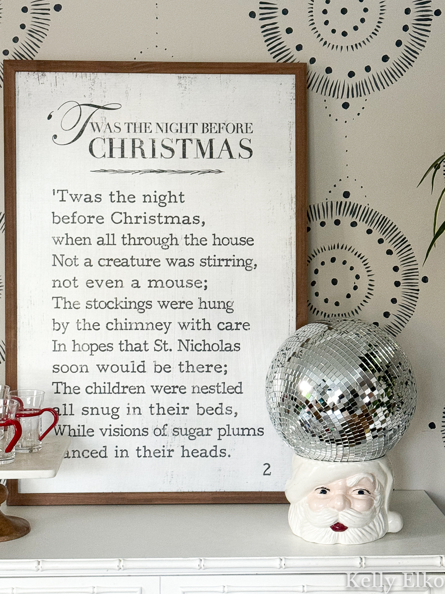 Twas the Night Before Christmas Art / kellyelko.com