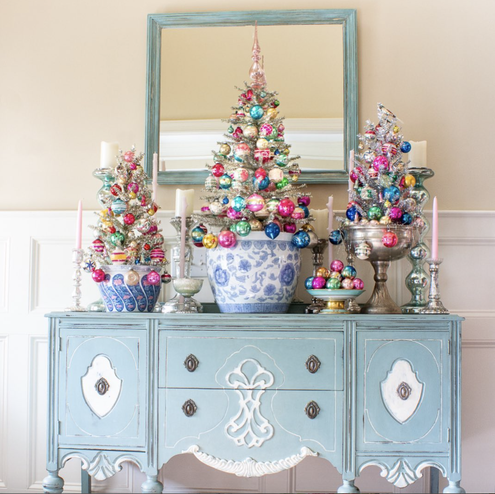 Shiny Brite Christmas - Creative Display Ideas - Kelly Elko