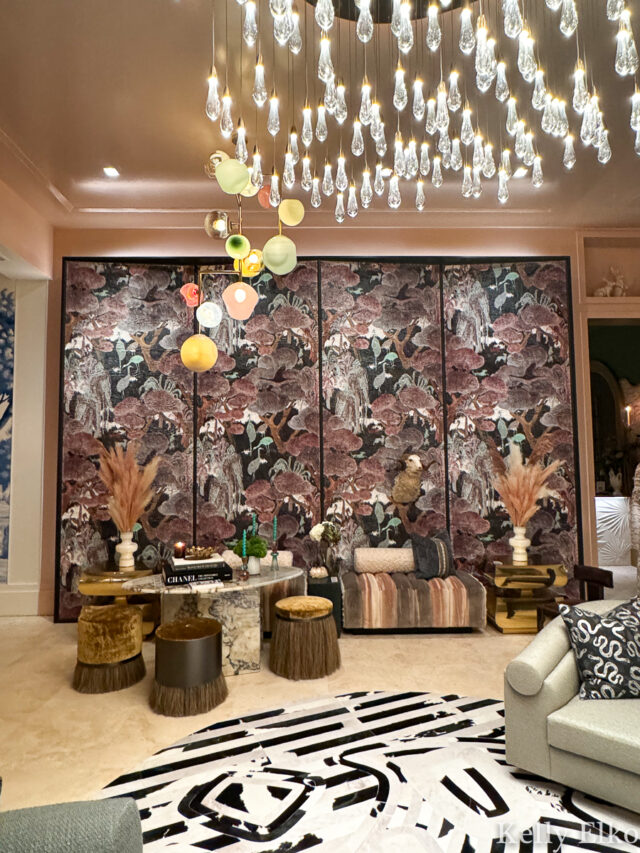 Eclectic Home Tour - Kips Bay Palm Beach Show House - Kelly Elko