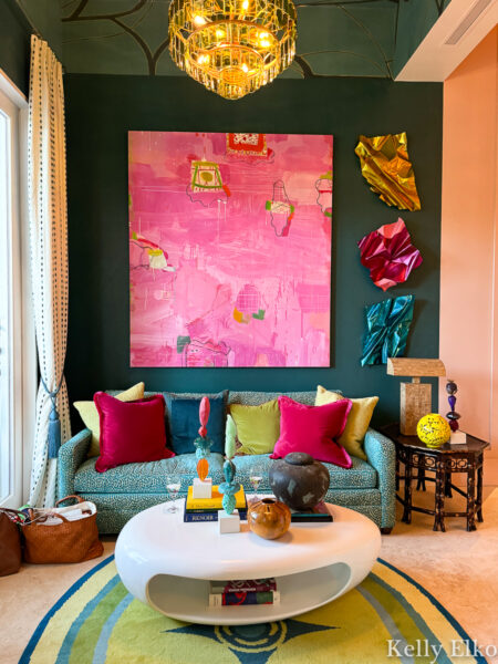 Eclectic Home Tour - Kips Bay Palm Beach Show House - Kelly Elko