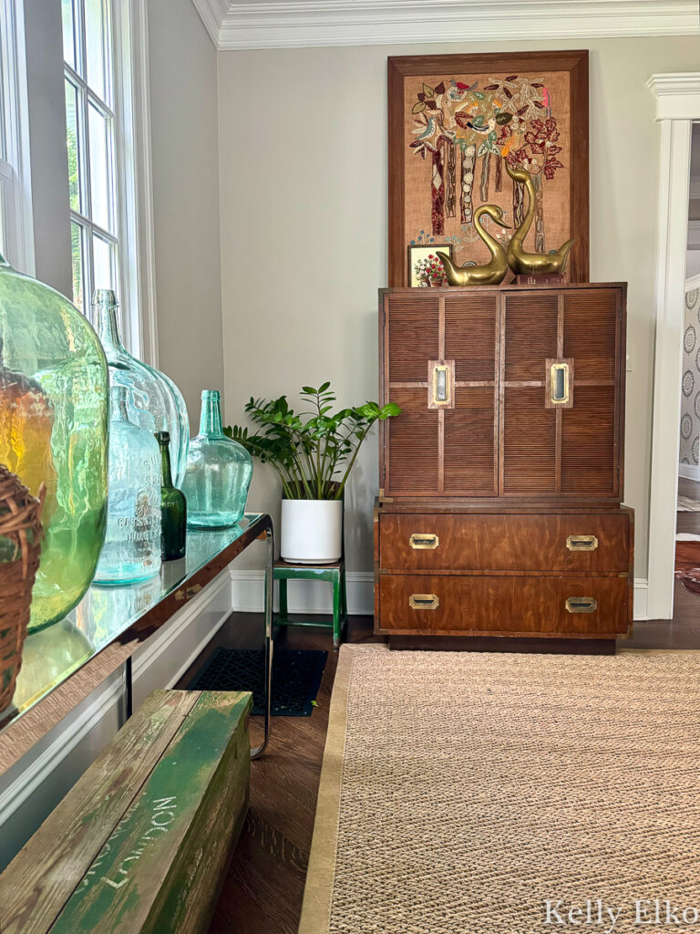 Vintage Campaign Cabinet