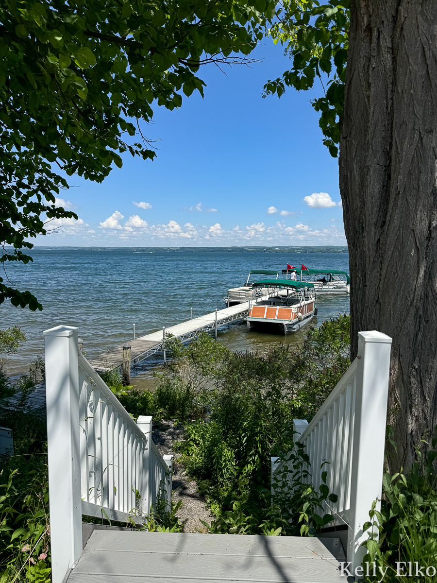 Winery Tours by Boat - New York Finger Lakes - Lake Cayuga / kellyelko.com