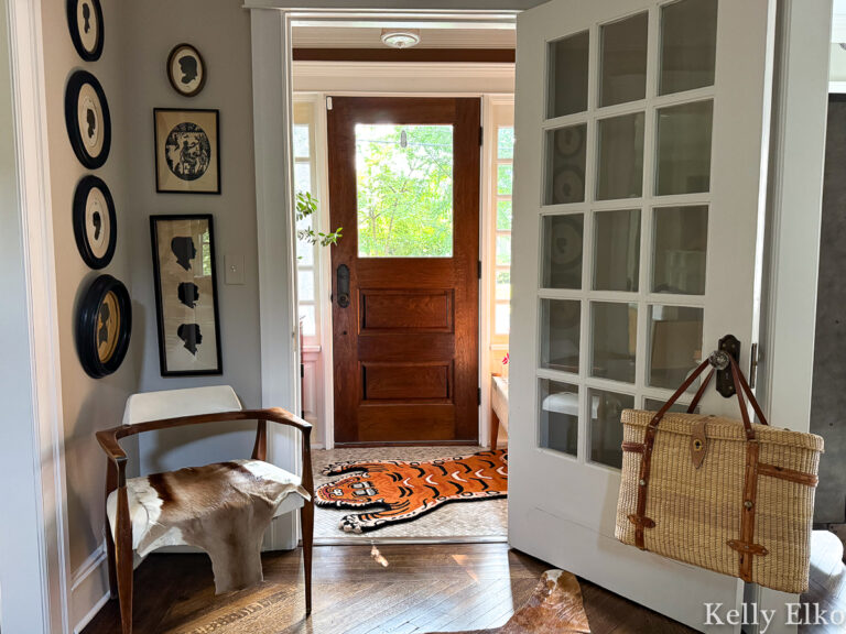 Tibetian Tiger Rugs - a fun trend in decorating / kellyelko.com