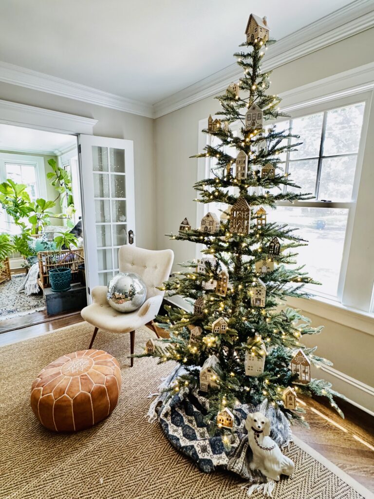 Alpine Village Christmas Tree / kellyelko.com