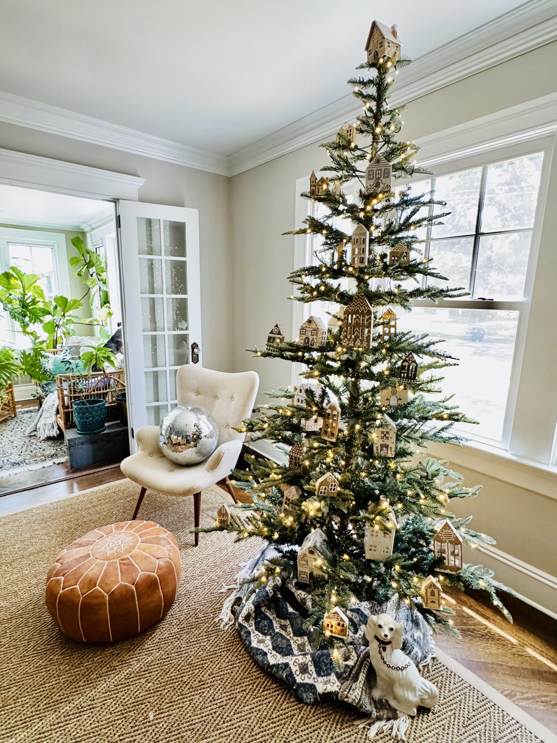 Alpine Village Christmas Tree / kellyelko.com