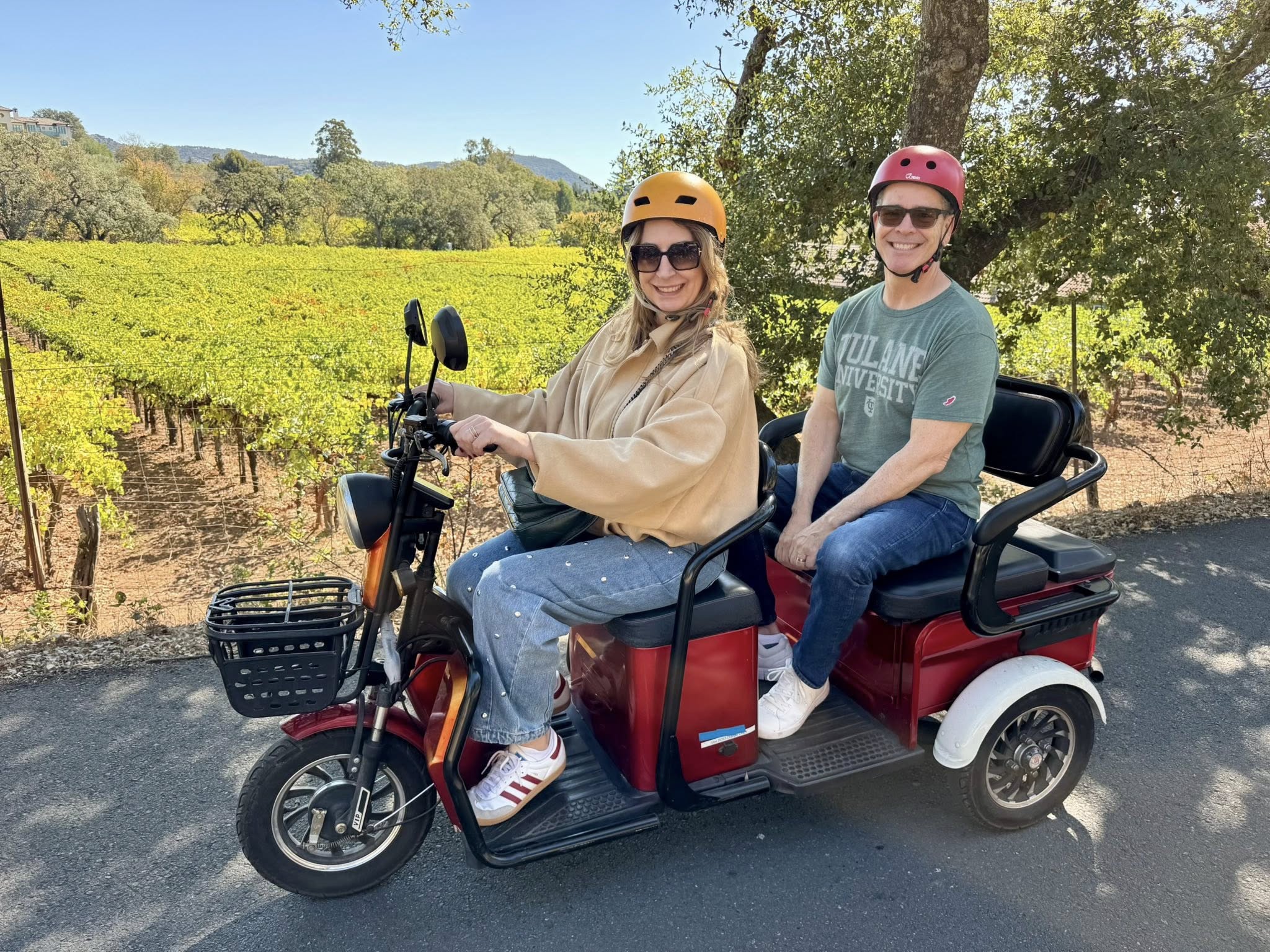 Napa Sonoma Electric Trike Tour / kellyelko.com