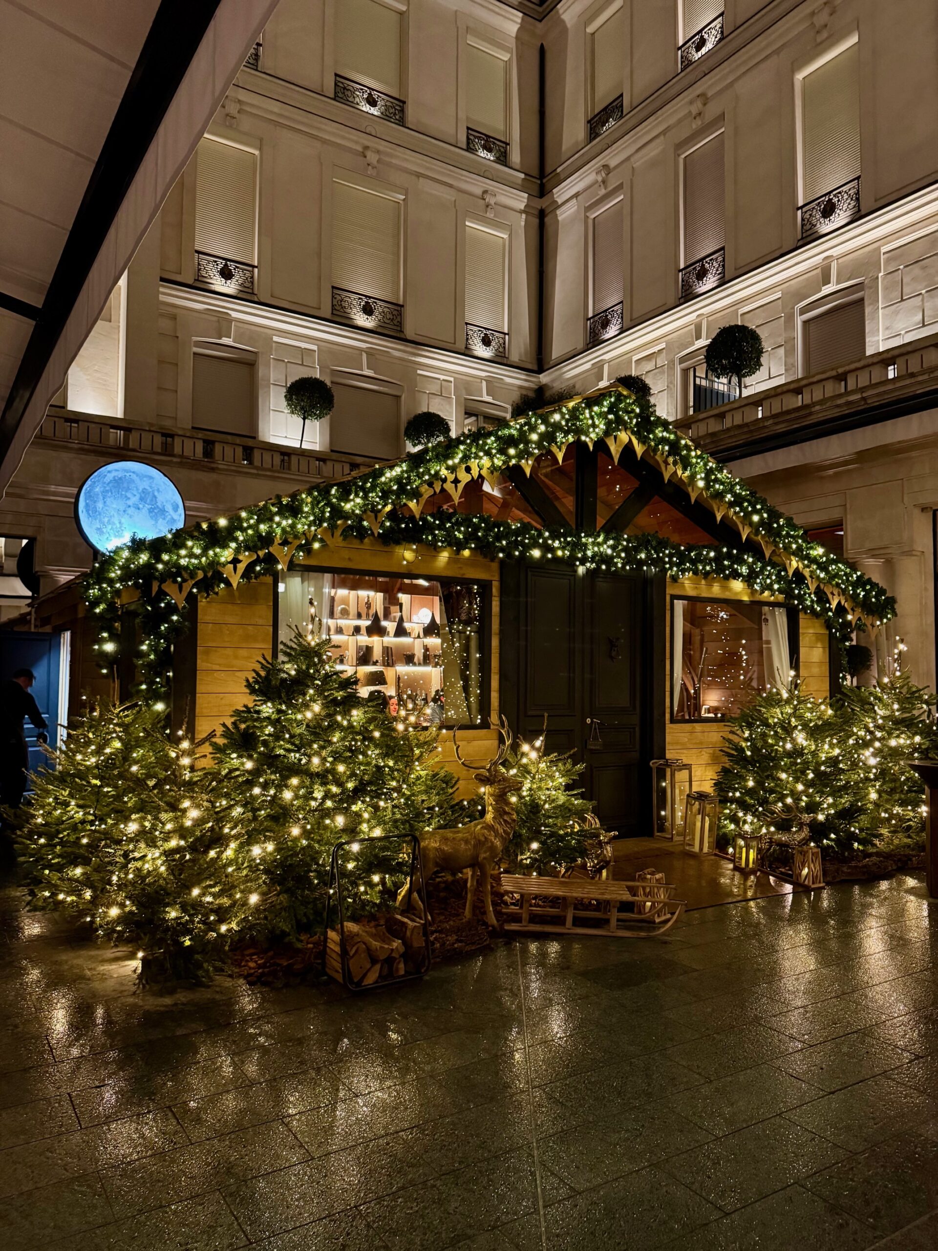 Christmas Chalet Paris Park Hyatt Vendome