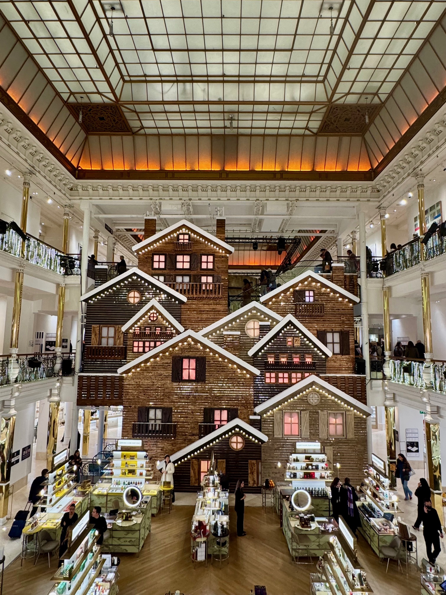Bon Marche Christmas Display Paris
