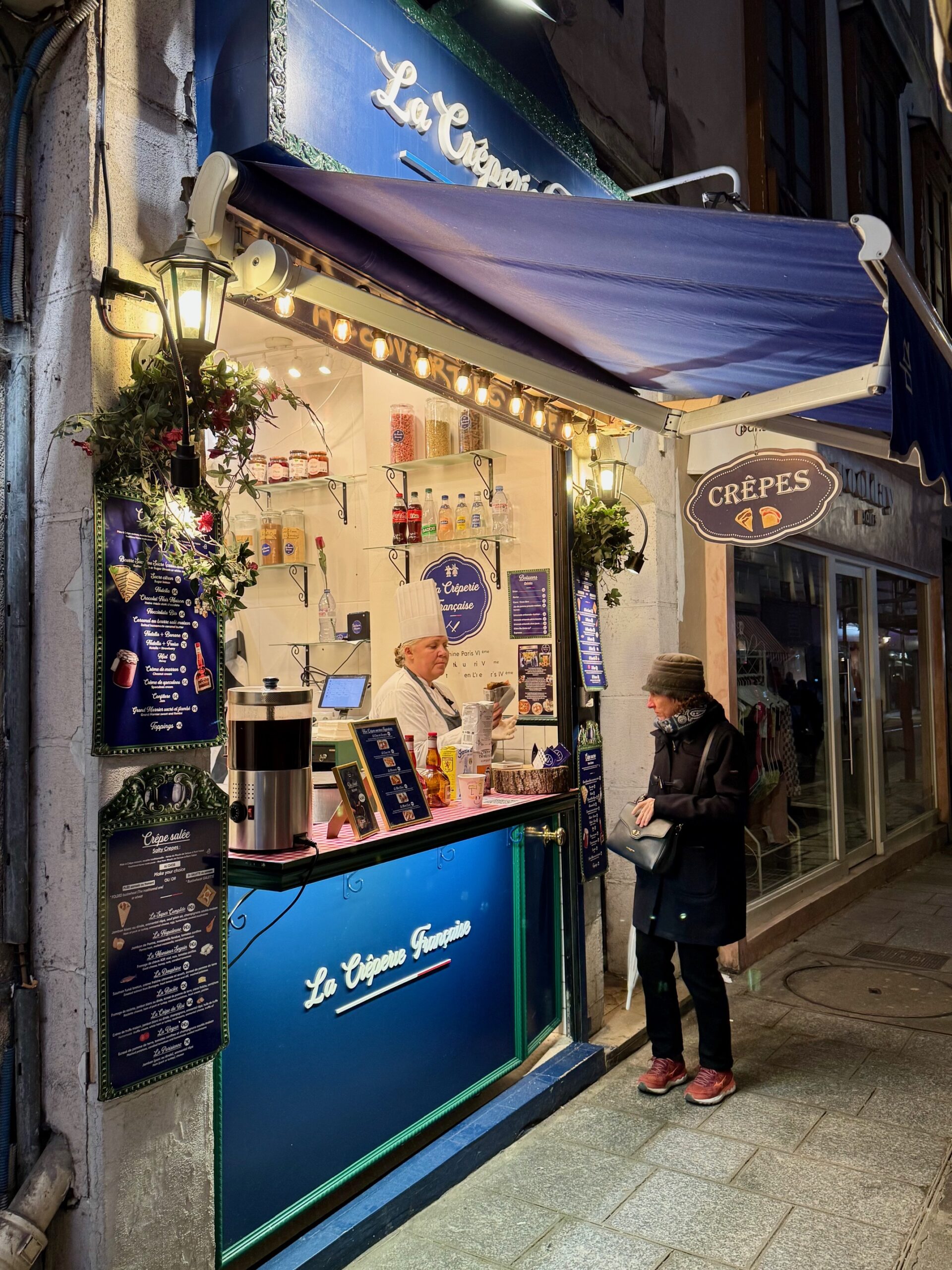 Crepes Stand in Paris